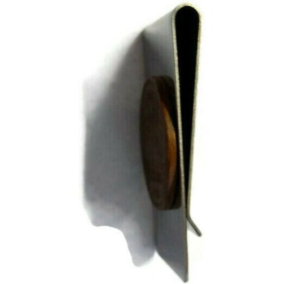 1951 20 Centavos Coin Money Clip Stainless Steel Wallet Cash ID Holder Silver - Picture 4 of 7